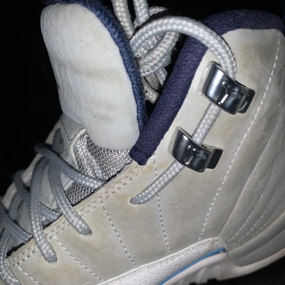 Jordan 12 Retro Grey University Blue - Picture 7 of 10